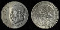Peso MEXICO 1970 Mo José Maria Teclo Morelos UNC KM# 460 (30 107) -