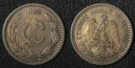 1 Centavo Mexico ESTADOS UNIDOS MEXICANOS Bronze 1906 narrow date KM# 415 (441) -