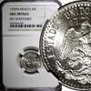 20 Centavos MEXICO Silver 1939 M Radiant Liberty cap NGC UNC DETAILS KM# 438 (9) -
