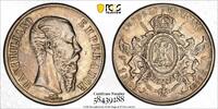 Peso Mexico EMPIRE OF MAXIMILIAN Silver 1866 Mo PCGS XF45 37mm KM# 388.1 (288) -