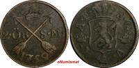 SWEDEN Adolf Frederick 1759 2 Ore,S.M Low Mintage:352,000 SCARCE KM#461(15 061) Uncertified