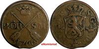 SWEDEN Adolf Frederick (1751-1771) Copper 1766 S.M.2 Ore 33.7 mm KM# 461(15 623) Uncertified
