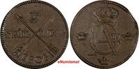 1/2 SKILLING SWEDEN COPPER Gustaf IV Adolf 1803  30.5mm KM#565 (17 167) Uncertified