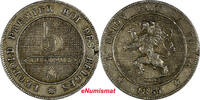 Belgium 5 Centimes 1864 BELGIUM Leopold I Copper-Nickel 1864  VF SCARCE ... 30,06 EUR  zzgl. 12,88 EUR Versand