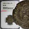 Peru 1/5 Sol 1908 PERU Silver 1908 FG  NGC AU58 Toned KM# 205.2 (043) NG... 42,94 EUR  zzgl. 12,88 EUR Versand