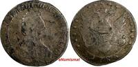 15 Kopeks Russia Catherine II Silver 1785 SPB  Toned Diakov-513, C# 62c (18 420) Uncertified