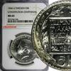 5 Kronor SWEDEN Silver 1966 U  NGC MS65 Constitution Reform 1 YEAR KM# 839 (046)