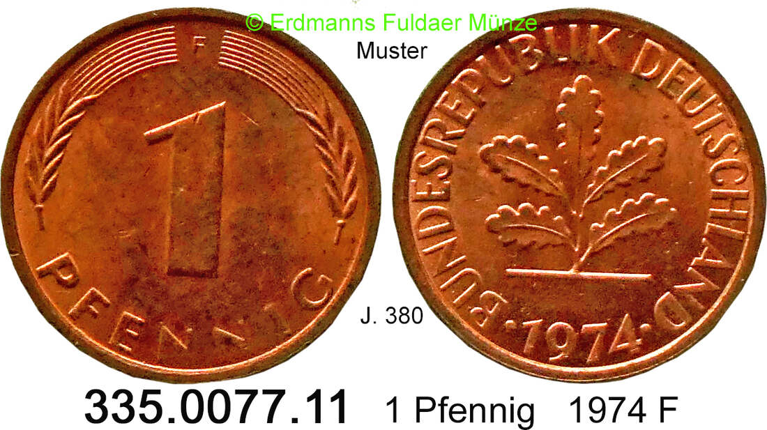 1 Pfennig 1974