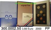 Frankreich 3,88 Euro Kursmünzensatz 2000 PP . 300.002.50 KMS -