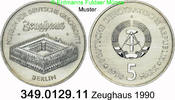 DDR Deutschland 5 Mark Zeughaus . 349.0129.11 -