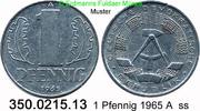 DDR Deutschland 1 Pfennig J. 1508 . 350.0215.13 -
