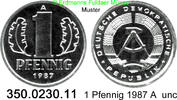 DDR Deutschland 1 Pfennig J. 1508 . 350.0230.11 -