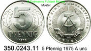 DDR Deutschland 5 Pfennig J. 1509 . 350.0243.11 -