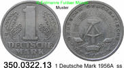 DDR Deutschland 1 Deutsche Mark J. 1513 . 350.0322.13 -