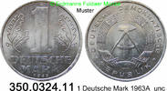DDR Deutschland 1 Deutsche Mark J. 1513 . 350.0324.11 -