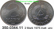 DDR Deutschland 2 Mark J. 1516 . 350.0344.11 -