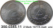 DDR Deutschland 2 Mark J. 1516 . 350.0345.11 -