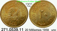 Egypt Ägypten 20 Milliemes *95 KM390 Industrie- & Agrar-Messe . 271.0539.11 -