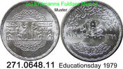Egypt Ägypten 1 Pound *201 Educationday = Erziehungstag . 271.0648.11 -
