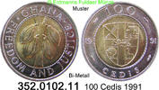 Ghana 100 Cedis *33 KM32 Kakao . 352.0102.11 -