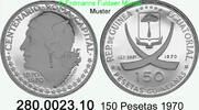 Äquatorialguinea Equatorial Guinea 150 Pesetas *17 KM17 Stadtgöttin . 280.0023.10 -