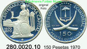 Äquatorialguinea Equatorial Guinea 150 Pesetas *14 KM14 sitzende Roma Aeterna 280.0020.10 -