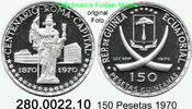 Äquatorialguinea Equatorial Guinea 150 Pesetas *16 KM16 stehende Roma 280.0022.10 -