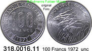 Gabun Gabon 100 Francs *11 KM12. 318.0016.11 -