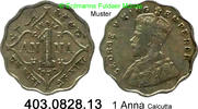 Indien 1 Anna *57 KM513 . 403.0828.13 -