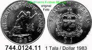 Samoa West Samoa 1 Tala = 1 Dollar *53 KM53 Südpazifikspiele . 744.0124.11 -