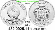 Jamaika 1 Dollar *61 KM91 FAO WFD . 432.0925.11 -