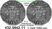  1982 Jamaica Jamaika zu *37.1 KM136 Mule . 432.0842.11 