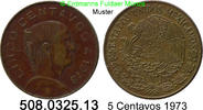 Mexico 5 Centavos *65 KM427 Dominguez . 508.0325.13 -