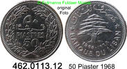 Libanon 50 Piaster *31.1 KM28 . 462.0113.12 -