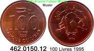 Libanon 100 Livres *40 KM38 Kupferfarben . 462.0150.12 -