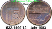 Niederlande 5 Cents *82 KM202 . 532.1499.12 -
