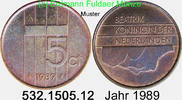 Niederlande 5 Cents *82 KM202 . 532.1505.12 -