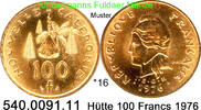 New Caledonia Neukaledonien 100 Francs *16 KM15 Hütte . 540.0091.11 -