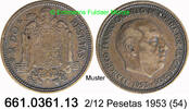 Spanien 2 1/2 Pesetas *29 KM785 Franko . 661.0361.13 -