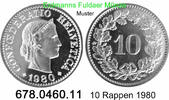 Switzerland Schweiz 10 Rappen *25 KM27 . 678.0460.11 -