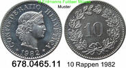 Switzerland Schweiz 10 Rappen *25 KM27 . 678.0465.11 -