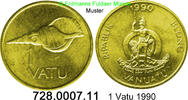 Vanuatu 1 Vatu *16 KM3 Tritonshorn . 728.0007.11 -