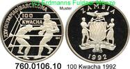 Zambia Sambia 100 Kwacha *33 KM28 Boxer . 760.0106.10 -