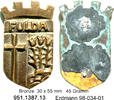 Fulda Medaille Erdmann 98-034-01 Stadtwappen . 951.1387.13 -