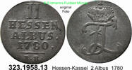 Hessen-Kassel 2 Albus Schön 132 . Friedrich II. 1706-1785 . 323.1958.13 -
