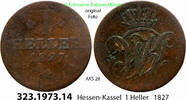 Hessen-Kassel 1 Heller AKS 28 . 23.1973.14 -