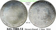 Hessen-Kassel 1 Taler AKS 46 . 323.1980.13 -