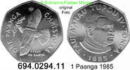 Tonga 1 Paanga Schön 105, KM118 . 694.0294.11 Weihnachtsmünze -