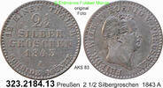Brandenburg-Preußen 2 1/2 Silbergroschen AKS 83 . 323.2184.13 -