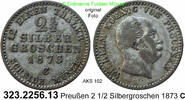 Brandenburg-Preußen 2 1/2 Silbergroschen AKS 102 . 323.2256.13 . -